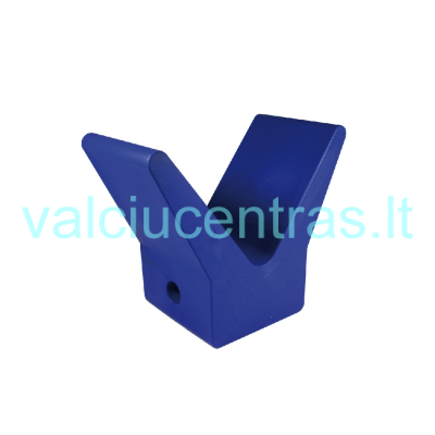 Valties priekio plastikinė atrama V formos 